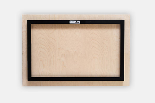 Blue angel art abstract design 110 Metal print