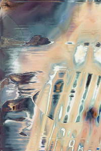 Blue angel art abstract design 114