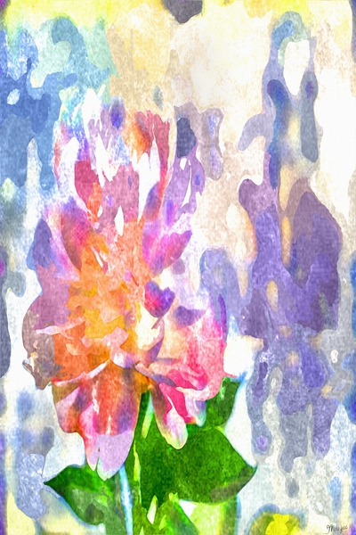 Watercolor Floral 17 Print