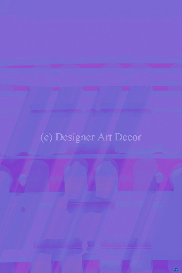 Blue angel art abstract design 80  Print