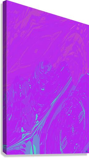 Blue angel art abstract design 13 Canvas Print