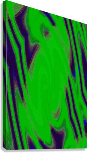 Blue angel art abstract design 34 Canvas Print