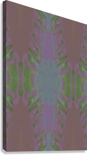 Blue angel art abstract design 72 Canvas Print