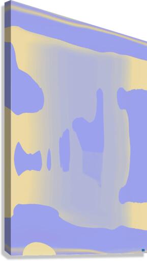 Blue angel art abstract design 59 Canvas Print