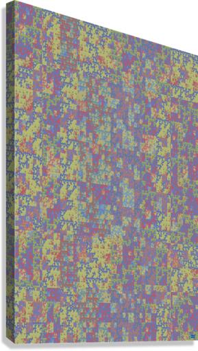 Blue angel art abstract design 66 Canvas Print