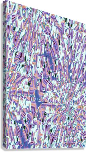 Blue angel art abstract design 63 Canvas Print