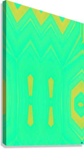 Blue angel art abstract design 101 Canvas Print