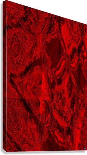 Blue angel art abstract design 133 Canvas Print