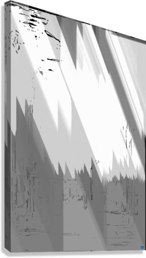 Blue angel art abstract design 104 Canvas Print