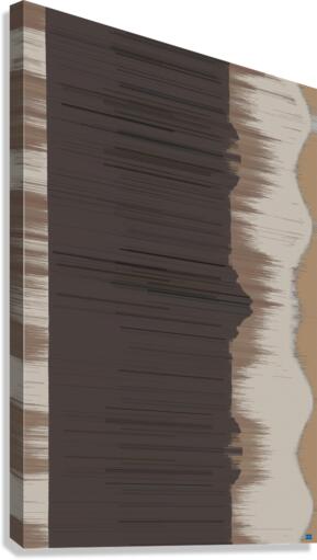 Blue angel art abstract design 122 Canvas Print