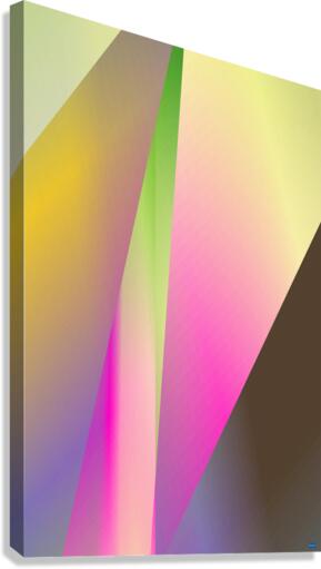 Blue angel art abstract design 110 Canvas Print