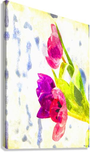 Watercolor Floral 29 Canvas Print