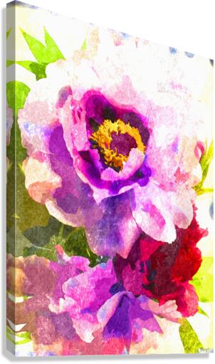 Watercolor Floral 08 Canvas Print