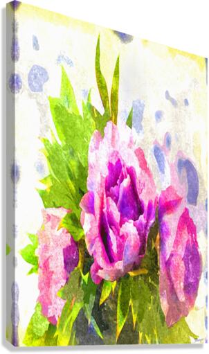 Watercolor Floral 07 Canvas Print