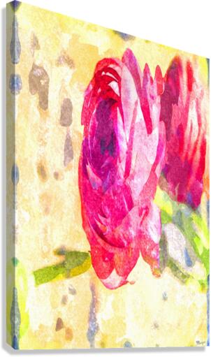 Watercolor Floral 25 Canvas Print