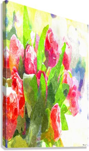 Watercolor Floral 28 Canvas Print