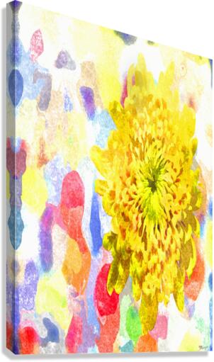 Watercolor Floral 30 Canvas Print