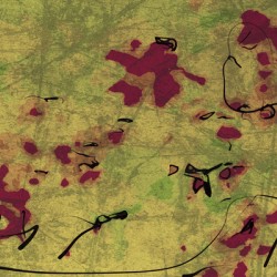 Abstract line art the 14th horizontal version 2