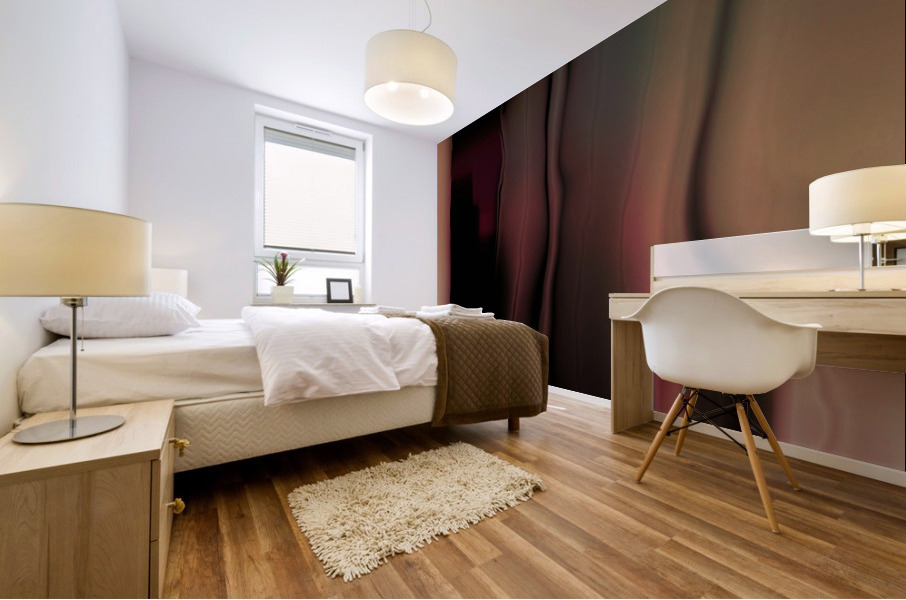 Blue angel art abstract design 48 Mural print