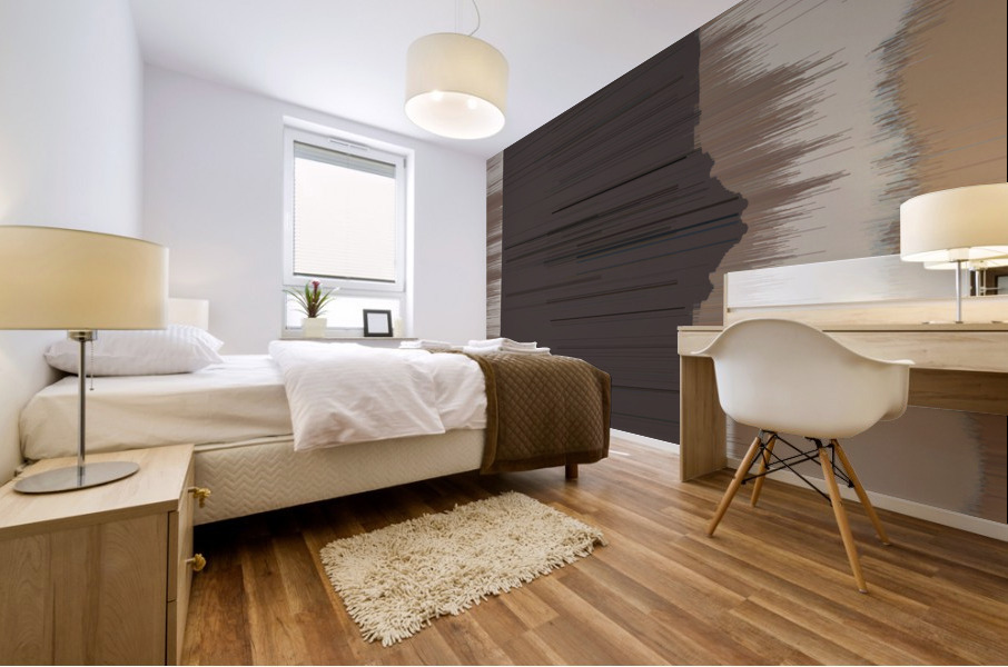 Blue angel art abstract design 122 Mural print