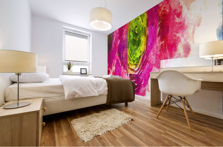 Watercolor Floral 04 Mural print