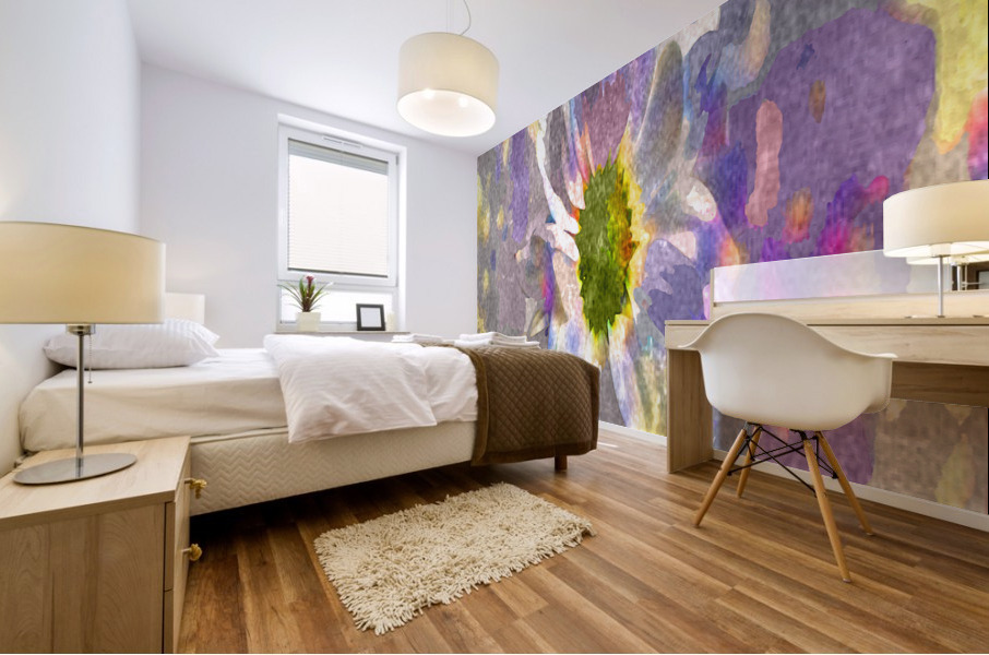 Watercolor Floral 16 Mural print