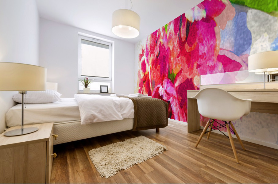 Watercolor Floral 26 Mural print