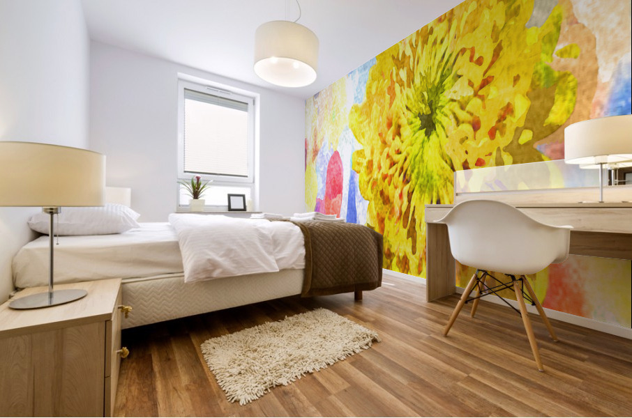 Watercolor Floral 30 Mural print