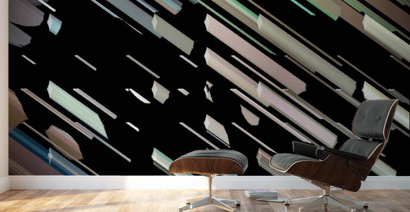 Blue angel art abstract design 25 Wall Murals