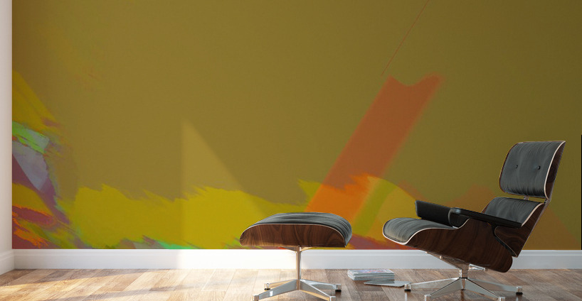 Blue angel art abstract design 36 Wall Murals