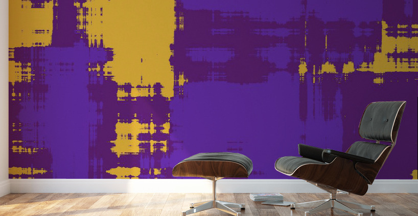 Blue angel art abstract design 10 Wall Murals