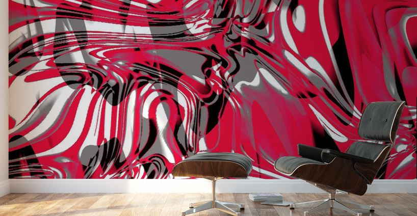 Blue angel art abstract design 32 Wall Murals