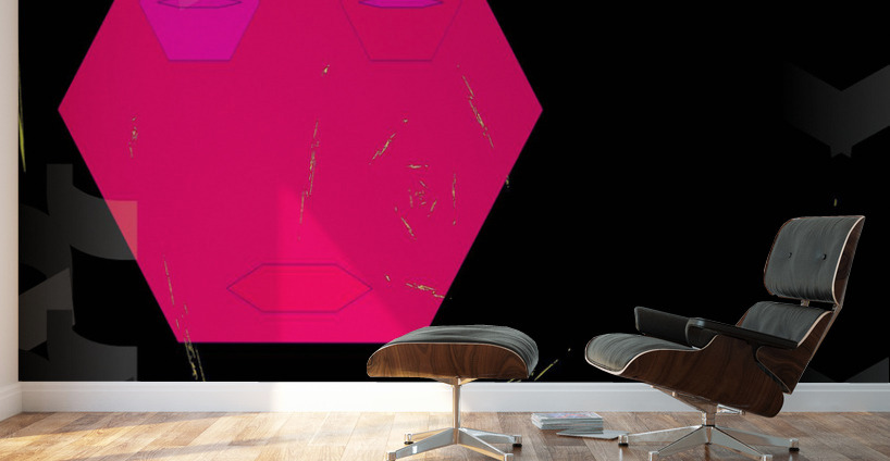 Blue angel art abstract design 22 Wall Murals