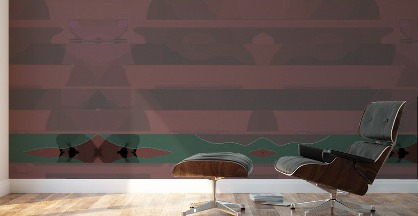 Blue angel art abstract design 42 Wall Murals