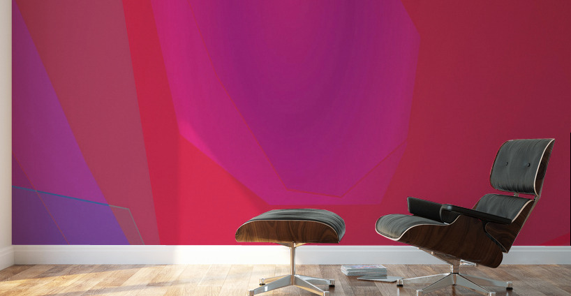 Blue angel art abstract design 96 Wall Murals