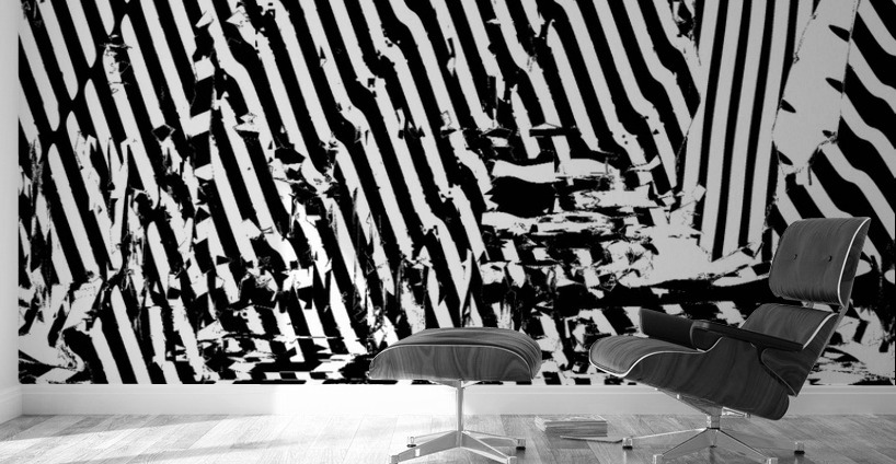 Blue angel art abstract design 86 Wall Murals