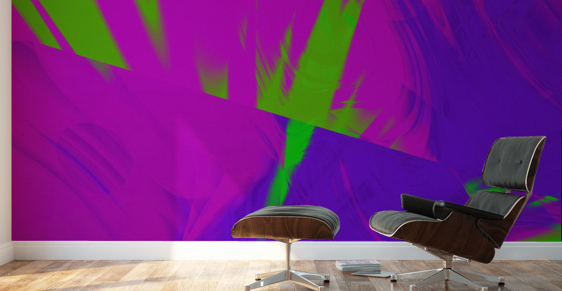 Blue angel art abstract design 85 Wall Murals