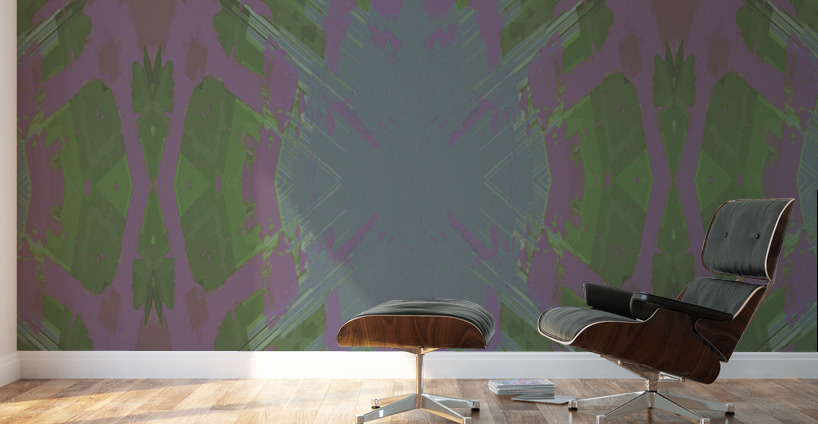 Blue angel art abstract design 72 Wall Murals