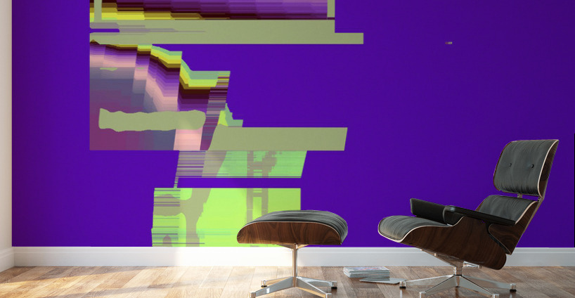 Blue angel art abstract design 79 Wall Murals