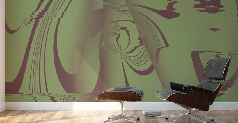 Blue angel art abstract design 65 Wall Murals