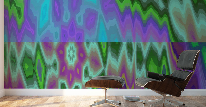 Blue angel art abstract design 56 Wall Murals