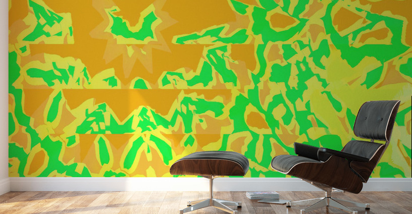 Blue angel art abstract design 98 Wall Murals