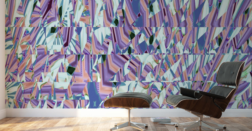 Blue angel art abstract design 63 Wall Murals