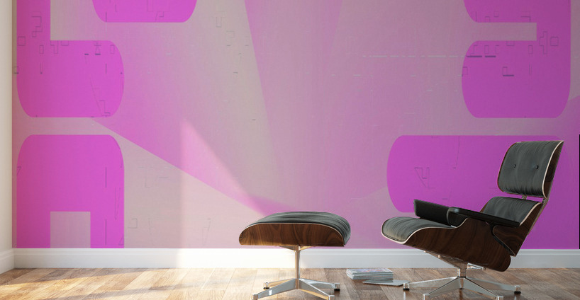 Blue angel art abstract design 119 Wall Murals