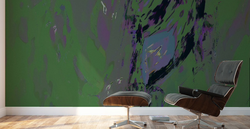 Blue angel art abstract design 106 Wall Murals