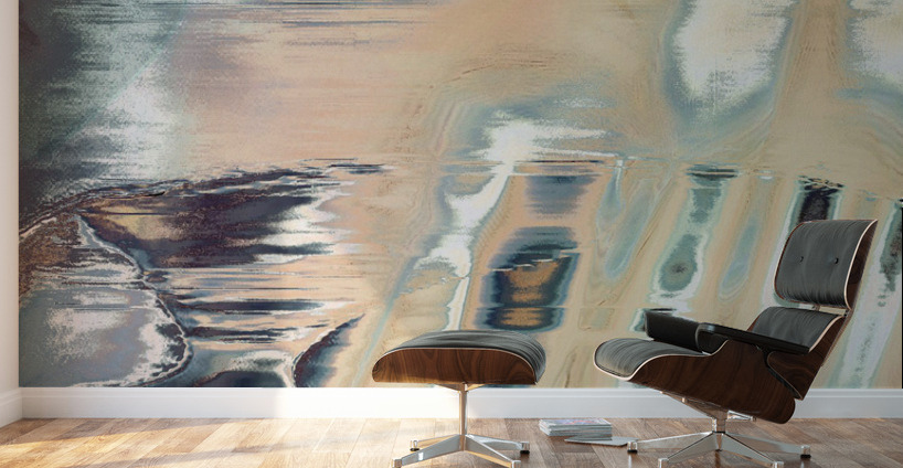 Blue angel art abstract design 114 Wall Murals