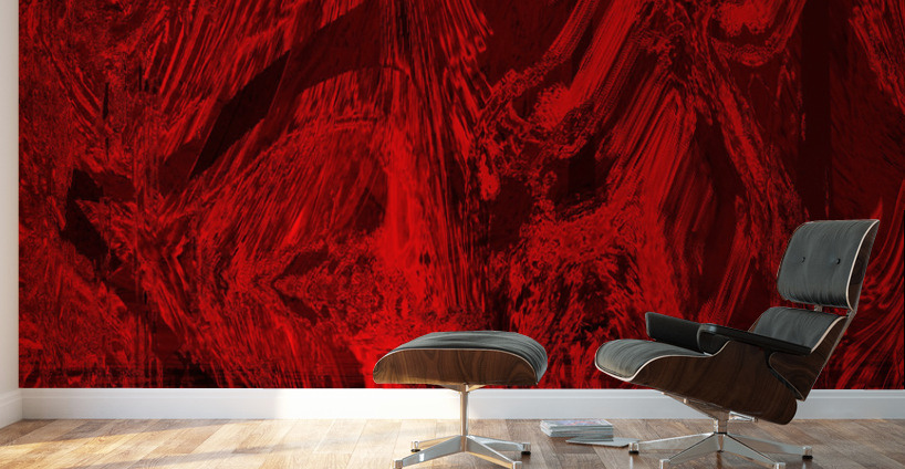 Blue angel art abstract design 133 Wall Murals