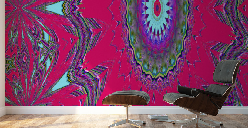 Blue angel art abstract design 113 Wall Murals