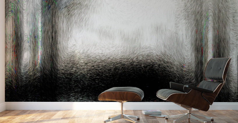 Blue angel art abstract design 117 Wall Murals