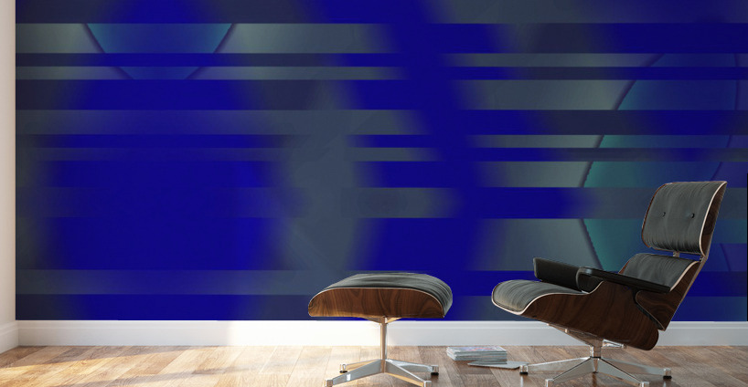 Blue angel art abstract design 112 Wall Murals